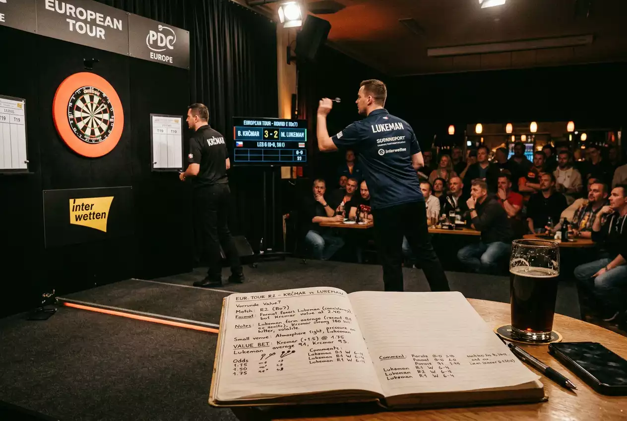 Strategie bei Darts European Tour Wetten: Früherkennung von Value in weniger beleuchteten PDC-Events