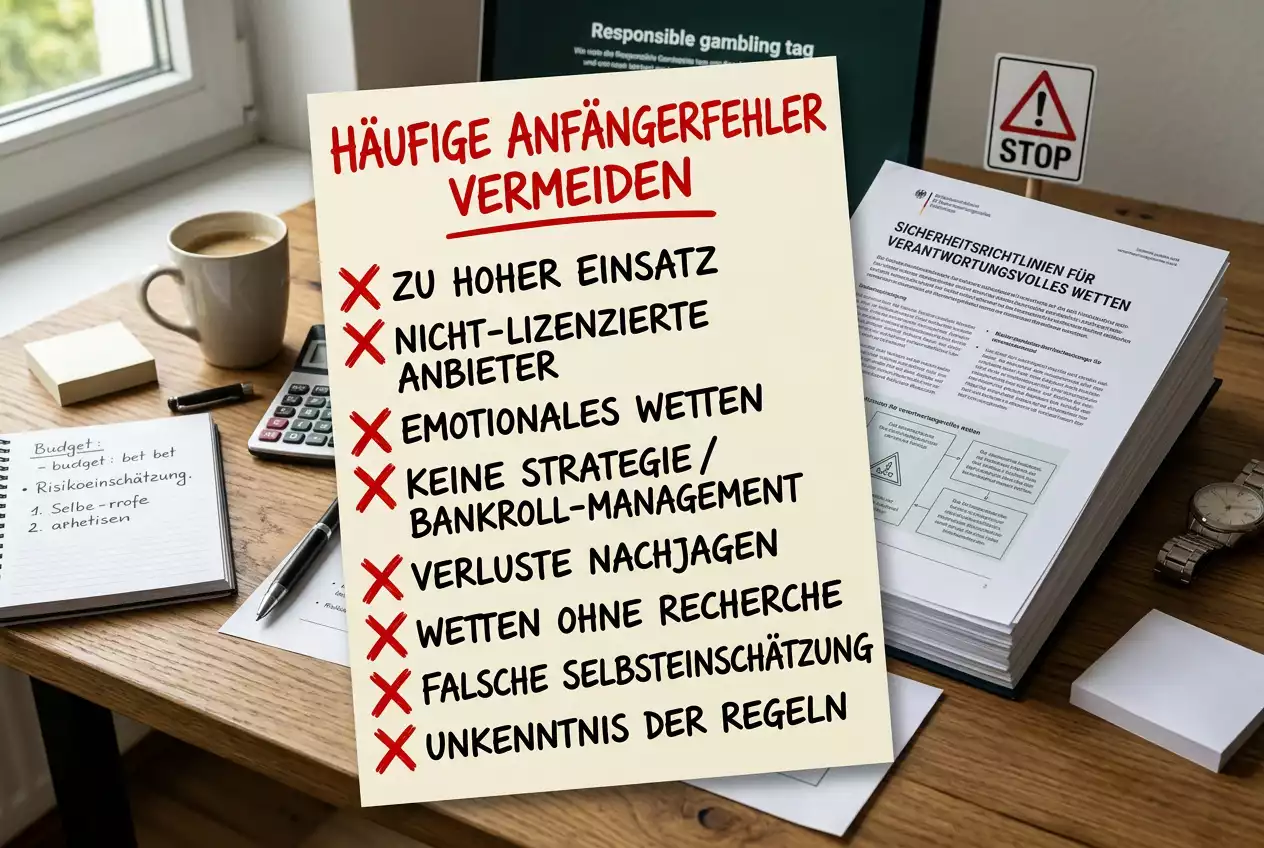 Typische Anfängerfehler beim Darts Wetten – Übereinsatz, nicht-lizenzierte Anbieter und emotionales Wetten vermeiden
