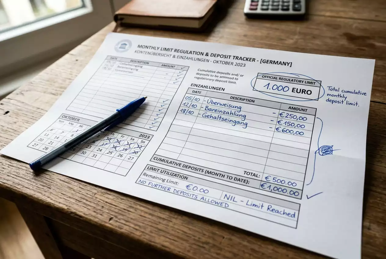 LUGAS Einzahlungslimit 1000 Euro für Darts Wetten – Anbieterübergreifendes Monatslimit erklärt