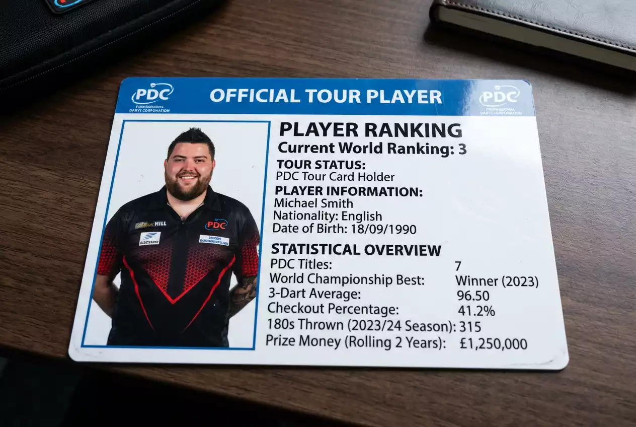 Martin Schindler PDC-Tour-Karte und Spielerprofil mit Weltranglisten-Position als Deutschlands bester Darts-Profi