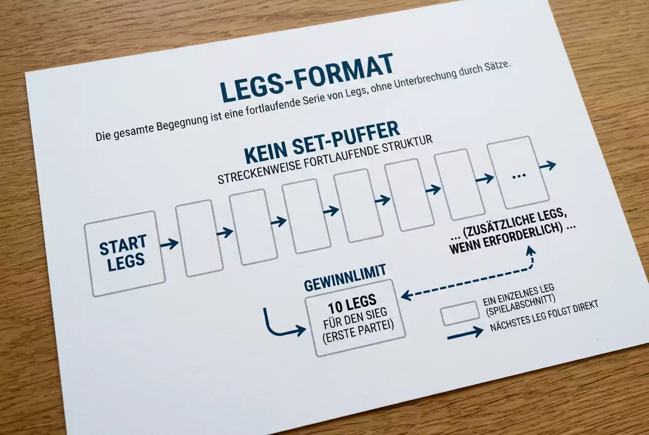 Legs-only Format beim PDC World Matchplay erklärt – kein Set-Puffer, höhere Volatilität für Wetter
